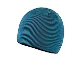 Stripe winter hat, turquoise