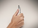 Stylus spinner pen, white