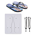 Sublimation beach slippers