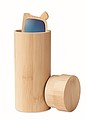 Sunglasses and case in bamboo