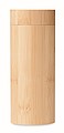 Sunglasses and case in bamboo