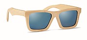 Sunglasses and case in bamboo
