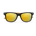 Sunglasses with bamboo arms
