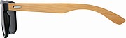 Sunglasses with bamboo temples