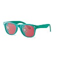 Sunglasses with flag lenses
