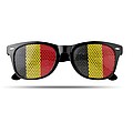 Sunglasses with flag lenses