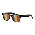 Sunglasses with flag lenses