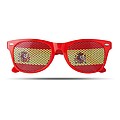 Sunglasses with flag lenses