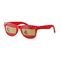 Sunglasses with flag lenses