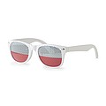 Sunglasses with flag lenses
