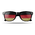 Sunglasses with flag lenses