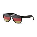 Sunglasses with flag lenses
