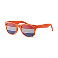 Sunglasses with flag lenses