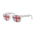 Sunglasses with flag lenses