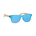 Sunglasses with mirrored lens