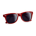 Sunglasses with UV protection, red