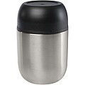 Supo 480 ml double-walled recycled stainless steel lunch pot, silver