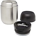 Supo 480 ml double-walled recycled stainless steel lunch pot, silver