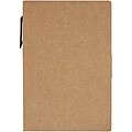 Swift sticky notes booklet with ballpoint pen, natural
