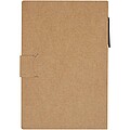 Swift sticky notes booklet with ballpoint pen, natural