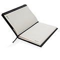 Swiss Peak A5 PU notebook with zipper pocket