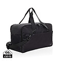 Swiss Peak Aware™ RPET 15.6 inch laptop weekend bag, black