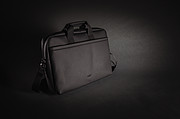 Swiss Peak deluxe vegan leather laptop bag PVC free