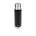Swiss Peak Elite 0.5L copper vacuum flask, black