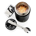 Swiss Peak Elite copper vacuum food container, black