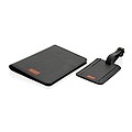 Swiss Peak GRS recycled PU travel gift set