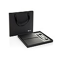 Swiss Peak RCS certified business gift set, black
