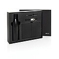 Swiss Peak RCS deluxe business gift set w/ water bottle, black