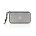 Swiss Peak RCS recycled aluminium 10W bass speaker, grey