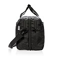 Swiss Peak RFID duffle with suitcase opening, black