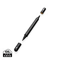 Swiss Peak Storm RCS recycled aluminum dual tip pen