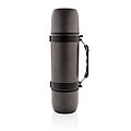 Swiss Peak vacuum flask with 2 cups, grey