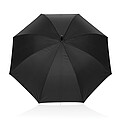Swiss Peak Vero Aware™ RPET 25” umbrella w luxe handle, black