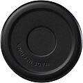 Sydney 1200 ml double wall RCS certified copper vacuum insulated tumbler with straw, solid black