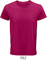 T-shirt SOLS CRUSADER MEN - ROUND-NECK FITTED JERSEY T-SHIRT, fuchsia, XS