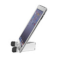 Tablet and smartphone holder, white