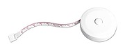 Tailors measuring tape, white