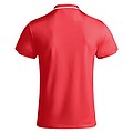Tamil short sleeve kids sports polo, red, size 4