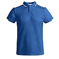 Tamil short sleeve kids sports polo, royal blue, size 4