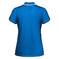 Tamil short sleeve womens sports polo, royal blue, size S