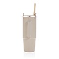 Tana RCS plastic tumbler with handle 900ml, beige