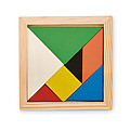 Tangram puzzle in wood MO6693-40