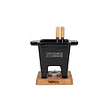 Tapas Fondue Nero - 300 ml, black, brown