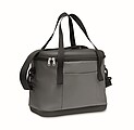 Tarpaulin cooler bag 40L, stone grey