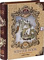 tea book II gold tin