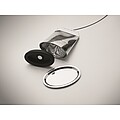 Tea infuser in stainless steel, black
